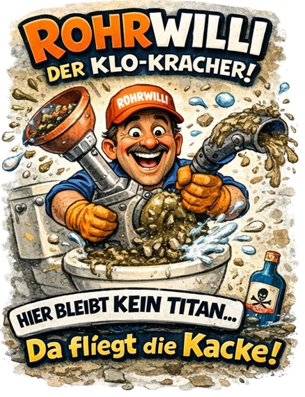 Rohrwilli der Klo Kracher